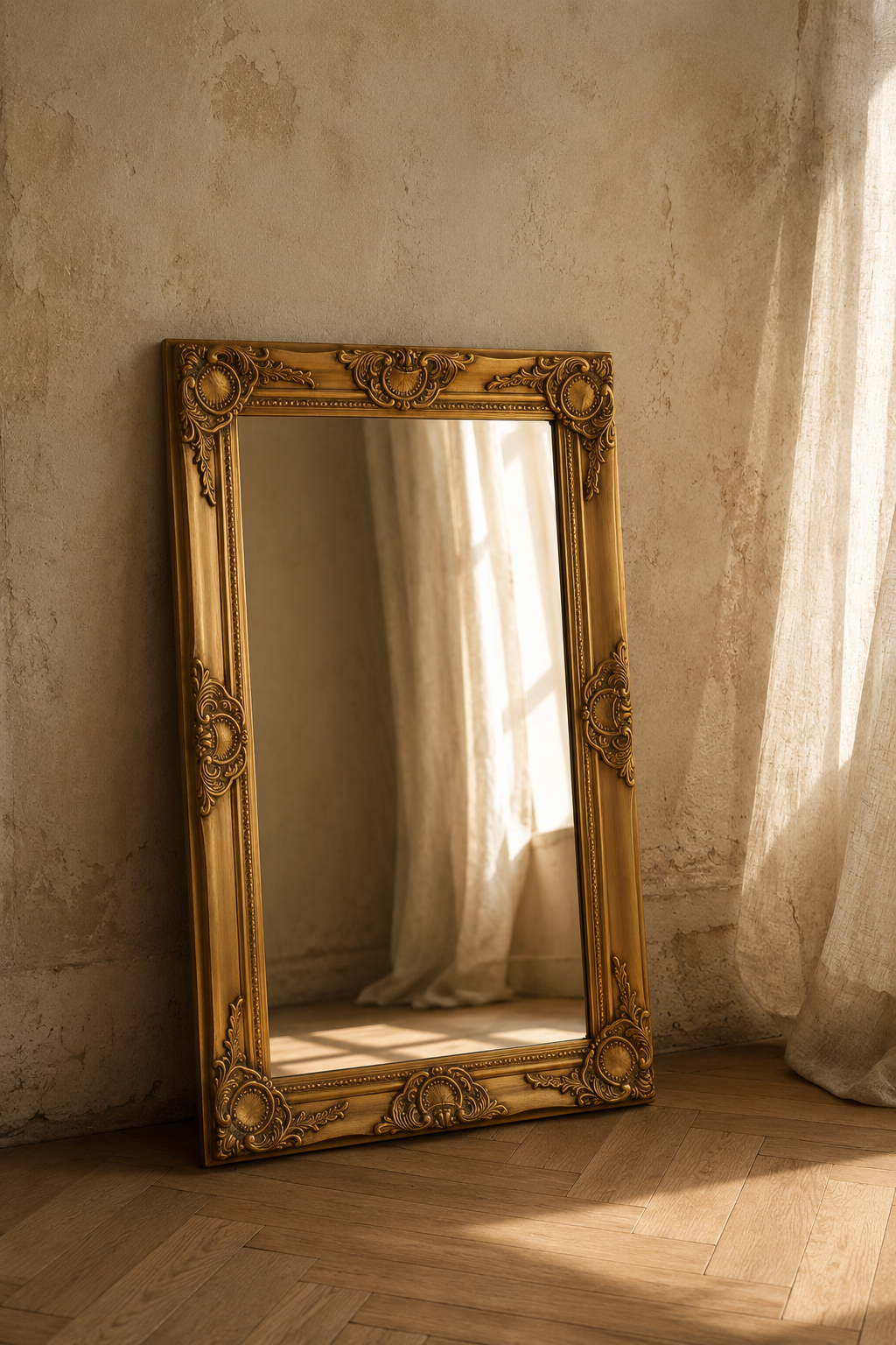 Cadre sculpté baroque doré 50×80 cm. Photo 5 sur 7.