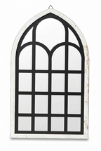 Miroir fenêtre cintrée · 25,5×45 cm