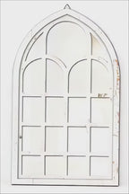 Miroir fenêtre cintrée · 25,5×45 cm