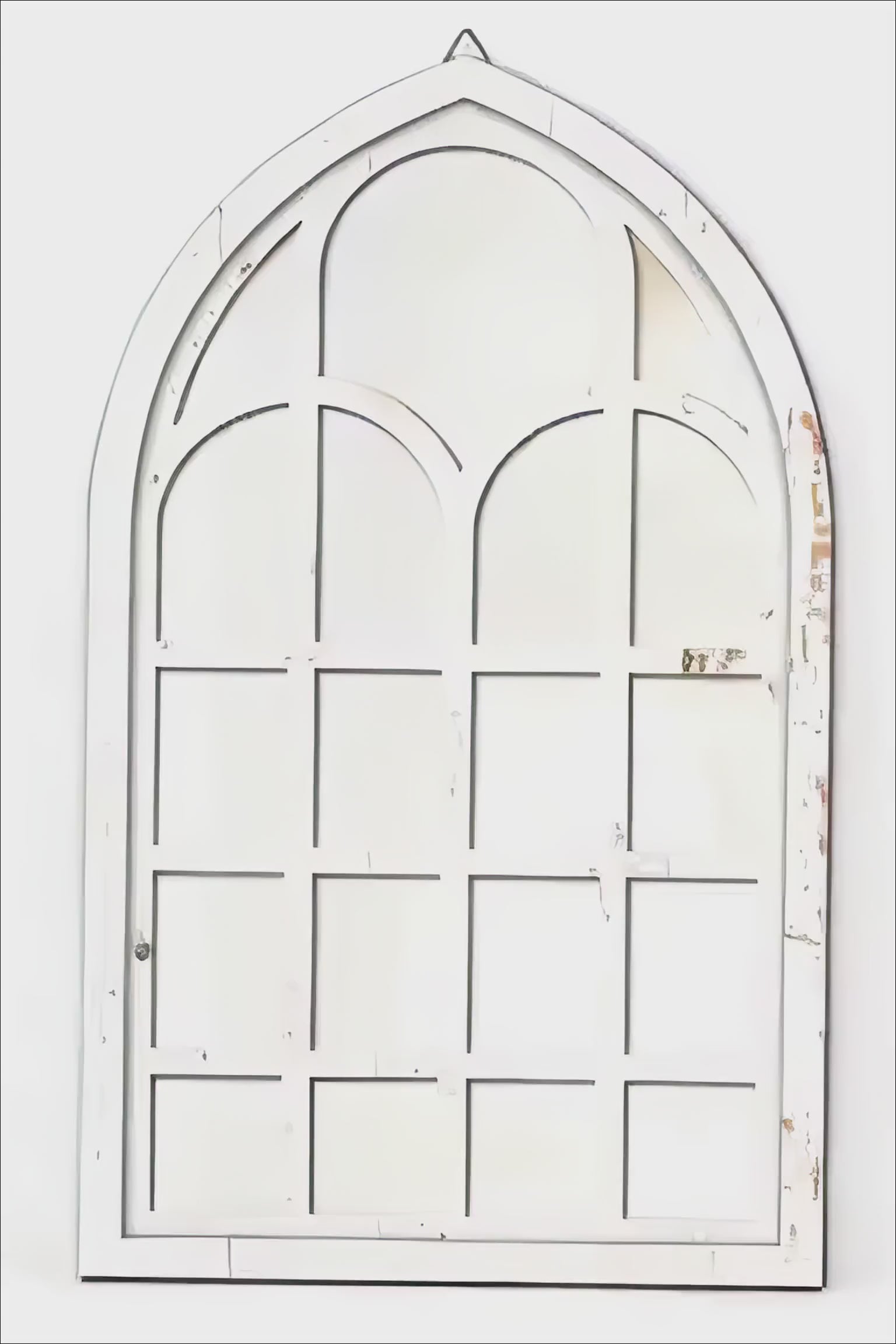 Miroir fenêtre cintrée · 25,5×45 cm